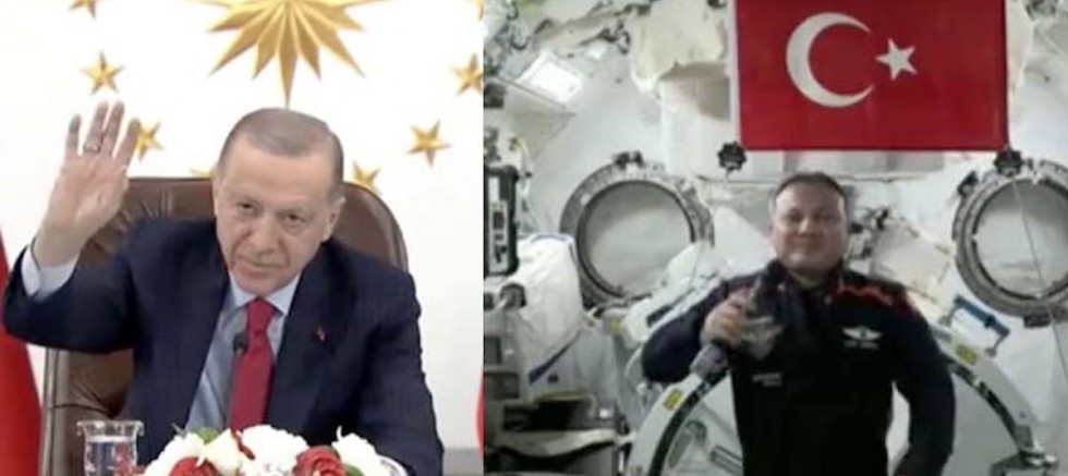 Erdoğan Türk Astronot Alper Gezeravcı'ya bağlandı